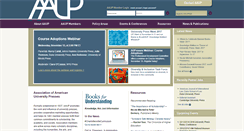 Desktop Screenshot of aaupblog.aaupnet.org