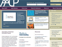 Tablet Screenshot of aaupblog.aaupnet.org